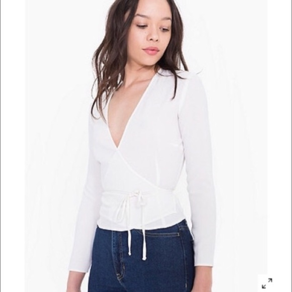 American Apparel Wrap Shirt